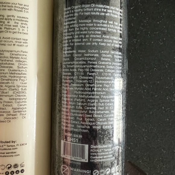 ROYALE PLATINUM Infinity Pro 5 in 1 Shampoo & Conditioner - Picture 4 of 6